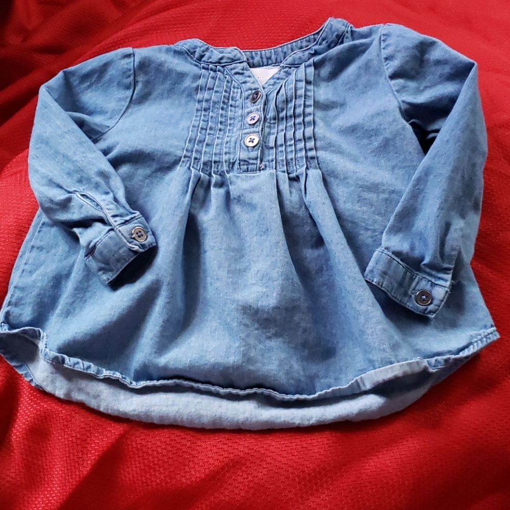 Denim tunic